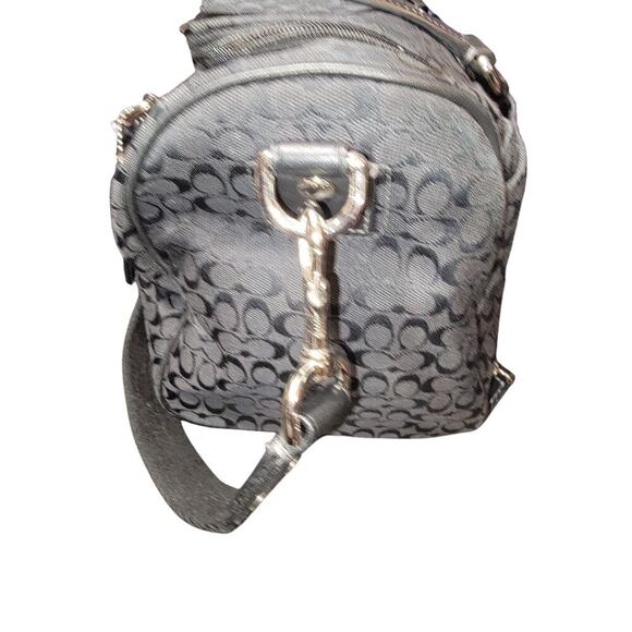 Coach Zip Around Travel Bag Black and Matching Tablet holder - Picture 8 of 14